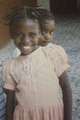 Adeline Feliscar at 5 years old.