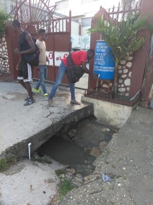 Hand-washing Stations Placed in the Community