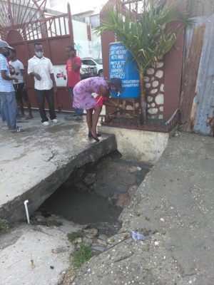 Hand-washing Stations Placed in the Community