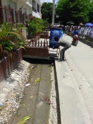 Hand-washing Stations Placed in the Community